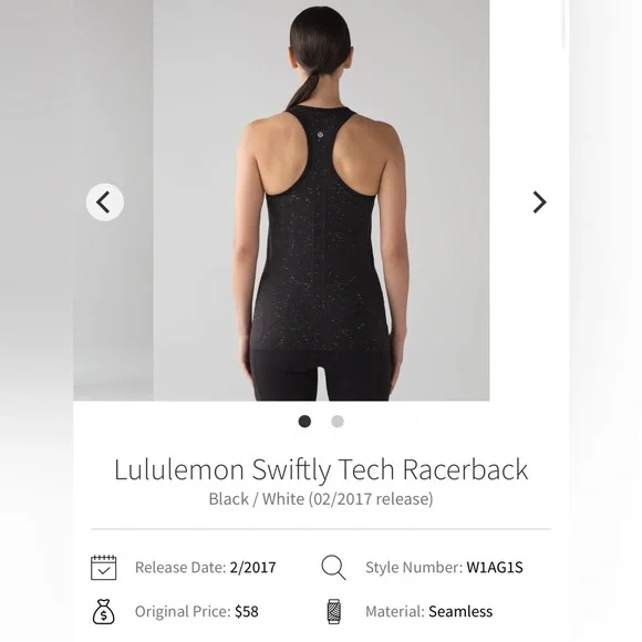 Lululemon Swiftly Tech Racerback (Size 6) - Picture 2 of 4